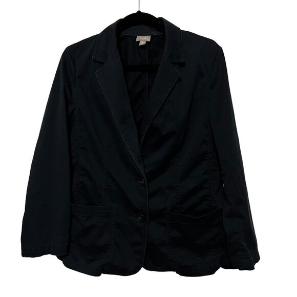 Andre Badi Jacket Size 13/ 36/  M2 Women's Black Wool Light Academia Blazer Coat - Picture 1 of 6